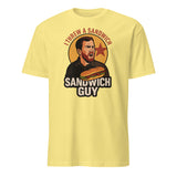 Throw Sandwiches Not People Shirt – Sandwich Guy Tee 2025 | Cuccico | Cuccico Design