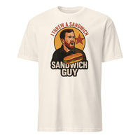 Throw Sandwiches Not People Shirt – Sandwich Guy Tee 2025 | Cuccico | Cuccico Design