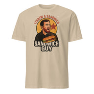 Throw Sandwiches Not People Shirt – Sandwich Guy Tee 2025 | Cuccico | Cuccico Design