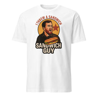 Throw Sandwiches Not People Shirt – Sandwich Guy Tee 2025 | Cuccico | Cuccico Design