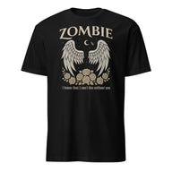 Vintage Gothic Angel Wings Zombie Shirt – Comfort Colors Unisex Tee | Cuccico | Cuccico