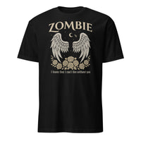 Vintage Gothic Angel Wings Zombie Shirt – Comfort Colors Unisex Tee | Cuccico | Cuccico