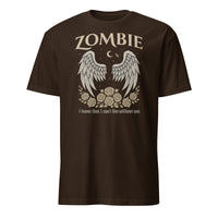 Vintage Gothic Angel Wings Zombie Shirt – Comfort Colors Unisex Tee | Cuccico | Cuccico