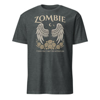 Vintage Gothic Angel Wings Zombie Shirt – Comfort Colors Unisex Tee | Cuccico | Cuccico