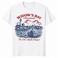 Cursed Coastal Town New England Satire Vacation Shirt | Cuccico