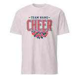 Custom Cheer Team Name Shirt in Ice Grey by Cuccico