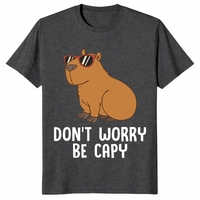 Cute capybara pun tee as a funny gift for animal lovers and meme collectors