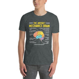 The Aircraft Mechanic Brain Shirt - Aviation Gift - Cuccico Design