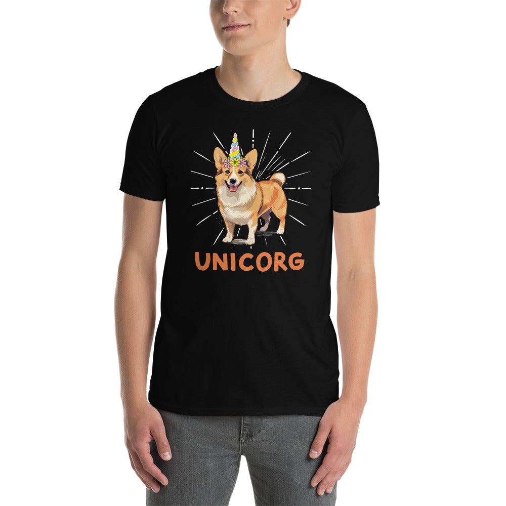 Unicorn Corgi Shirt | Funny Corgi Dog Tee - Cuccico Design