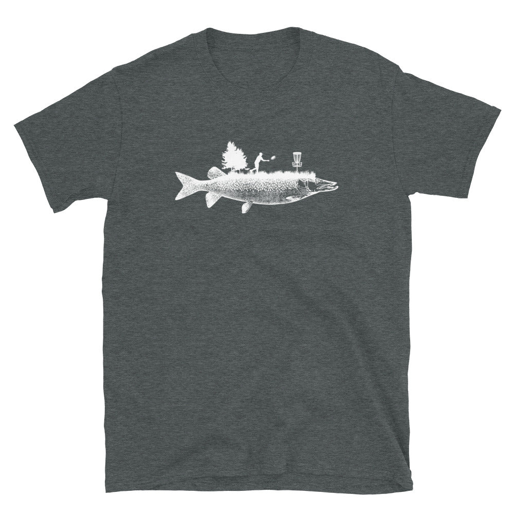 Trout Fishing and Golf T-Shirt - Great Fisherman Golfer Gift - Cuccico Design