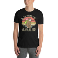 Sloth Hiking Team Shirt | Funny Adventure T-Shirt - Cuccico Design