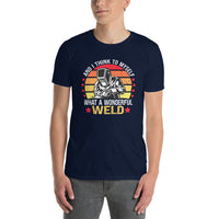 Welder Shirt: Wonderful Weld - Funny Welding Gift Tee - Cuccico Design