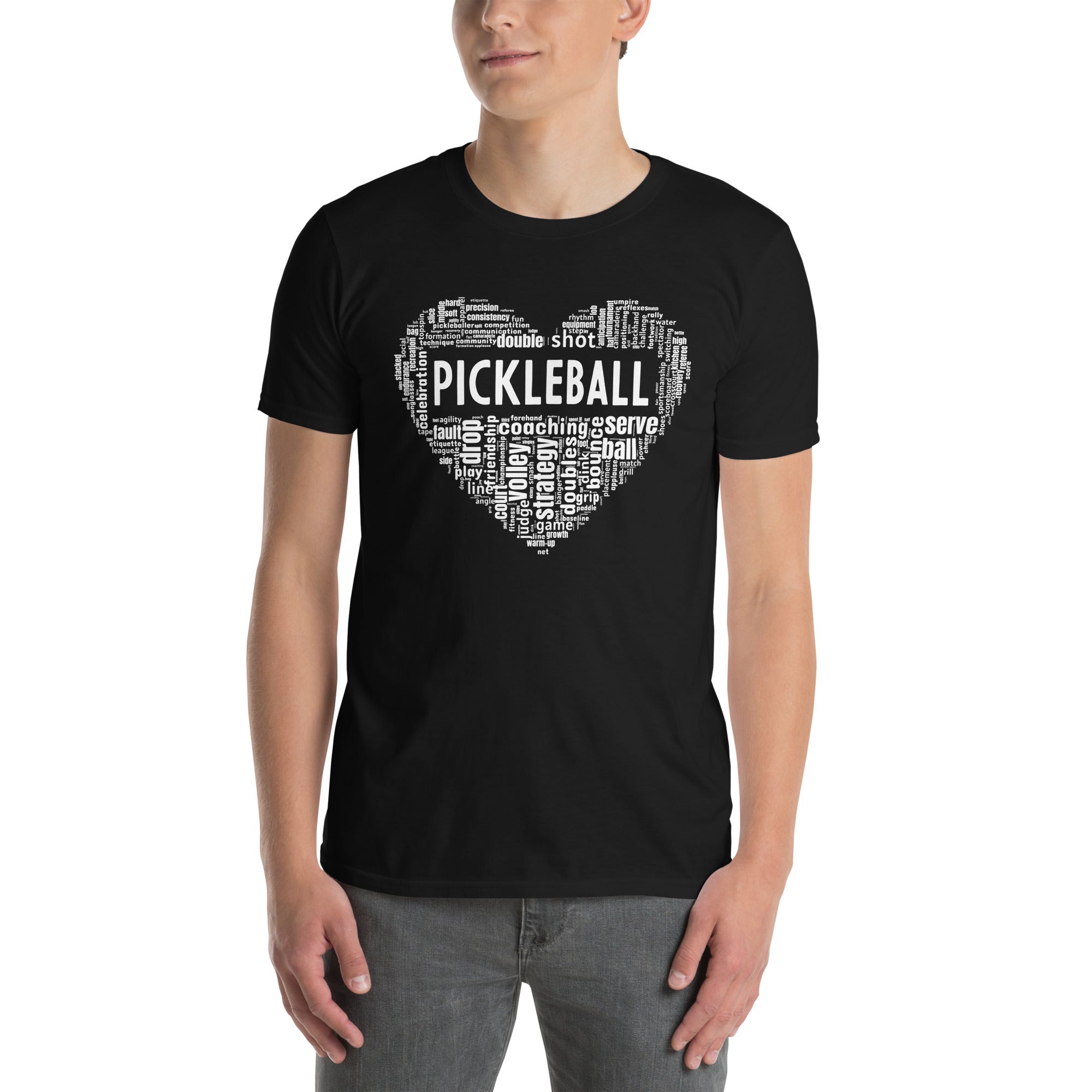 Pickleball Heart Shirt | Fun Pickleball T-Shirt & Gift - Cuccico Design
