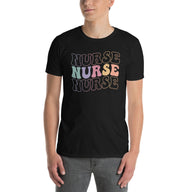 Retro Nurse Comfort Colors Shirt | Groovy Nurse Gift Idea - Cuccico Design