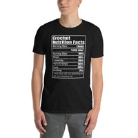Crochet Nutrition Facts T-Shirt | Funny Crocheter Tee - Cuccico Design