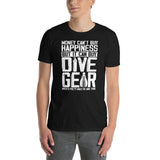 Money Can't Buy Happiness Scuba Diving T-Shirt | Diver Gift - Cuccico Design
