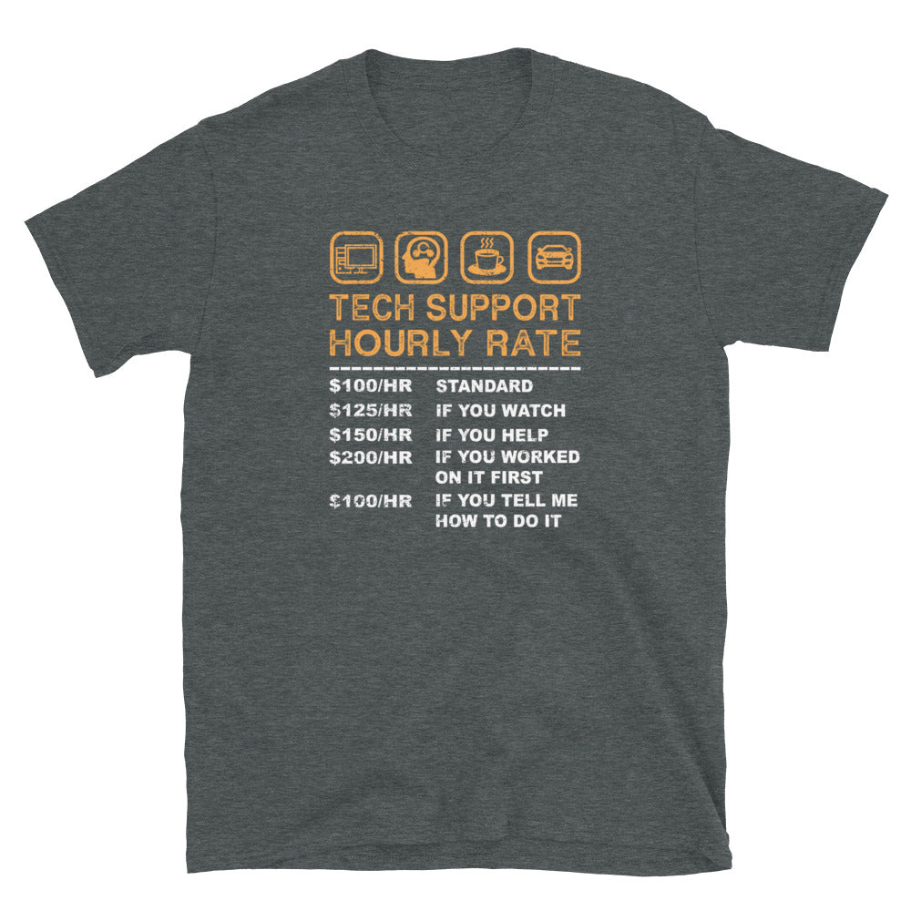 Tech Support T-Shirt - Funny Computer Repair Geek Gift - Cuccico Design