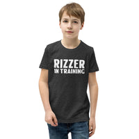 Funny Rizzer In Training Youth T-Shirt | Trendy Kids Tee - Cuccico Design