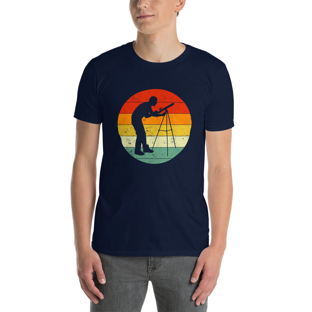 Retro Telescope Shirt | Vintage Astronomy Space Tee - Cuccico Design