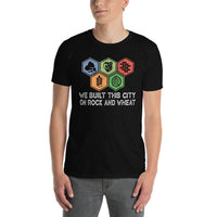 Rock and Wheat Board Game T-Shirt - Cuccico Design