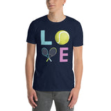 Funny 'I Love Tennis' T-Shirt | Great Gift for Players - Cuccico Design