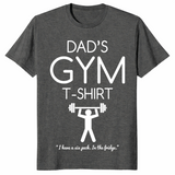 Dad's Gym shirt dark heather