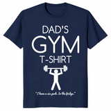 Dad's Gym shirt in navy
