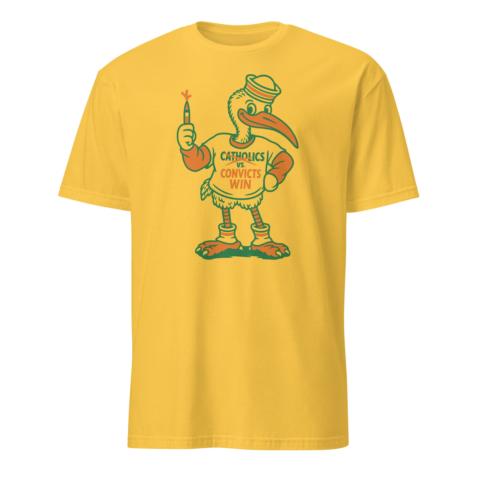 Convicts Win Tee in Daisy – Barstool T-Shirt by Cuccico