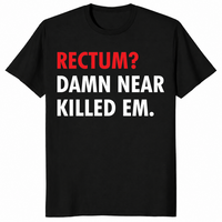 Damn Near Killed Em shirt in black