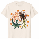 Dancing Cryptids Shirt in natural