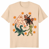 Dancing Cryptids Shirt in sand