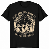 Dancing witches shirt in black