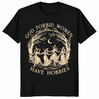 Dancing witches shirt in black