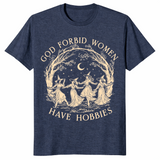 Dancing witches shirt heather navy