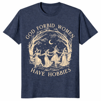 Dancing witches shirt heather navy