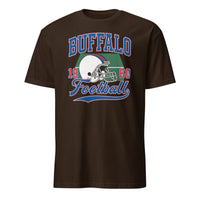 "Dark Chocolate Buffalo Bill T-Shirt – Bill Football T-Shirt | Bills Buffalo New York Shirt"
