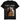Dark fantasy wizard shirt in black