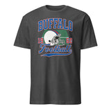 "Dark Heather Buffalo Bill T-Shirt – Bill Football T-Shirt | Bills Buffalo New York Shirt"
