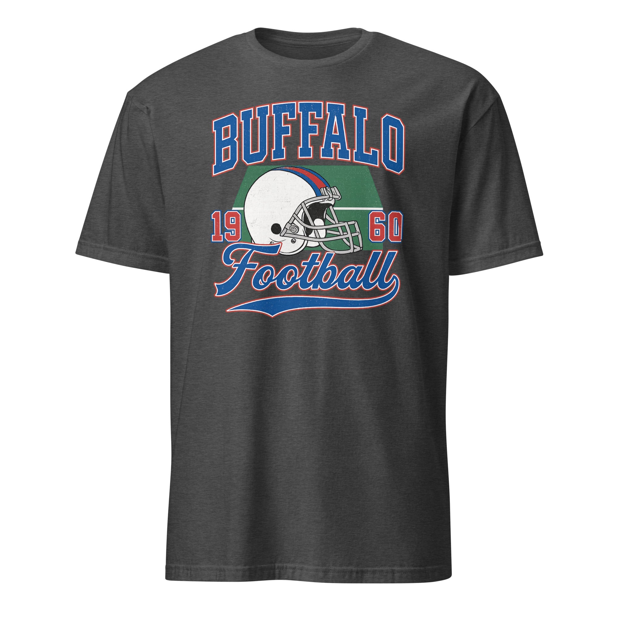 "Dark Heather Buffalo Bill T-Shirt – Bill Football T-Shirt | Bills Buffalo New York Shirt"
