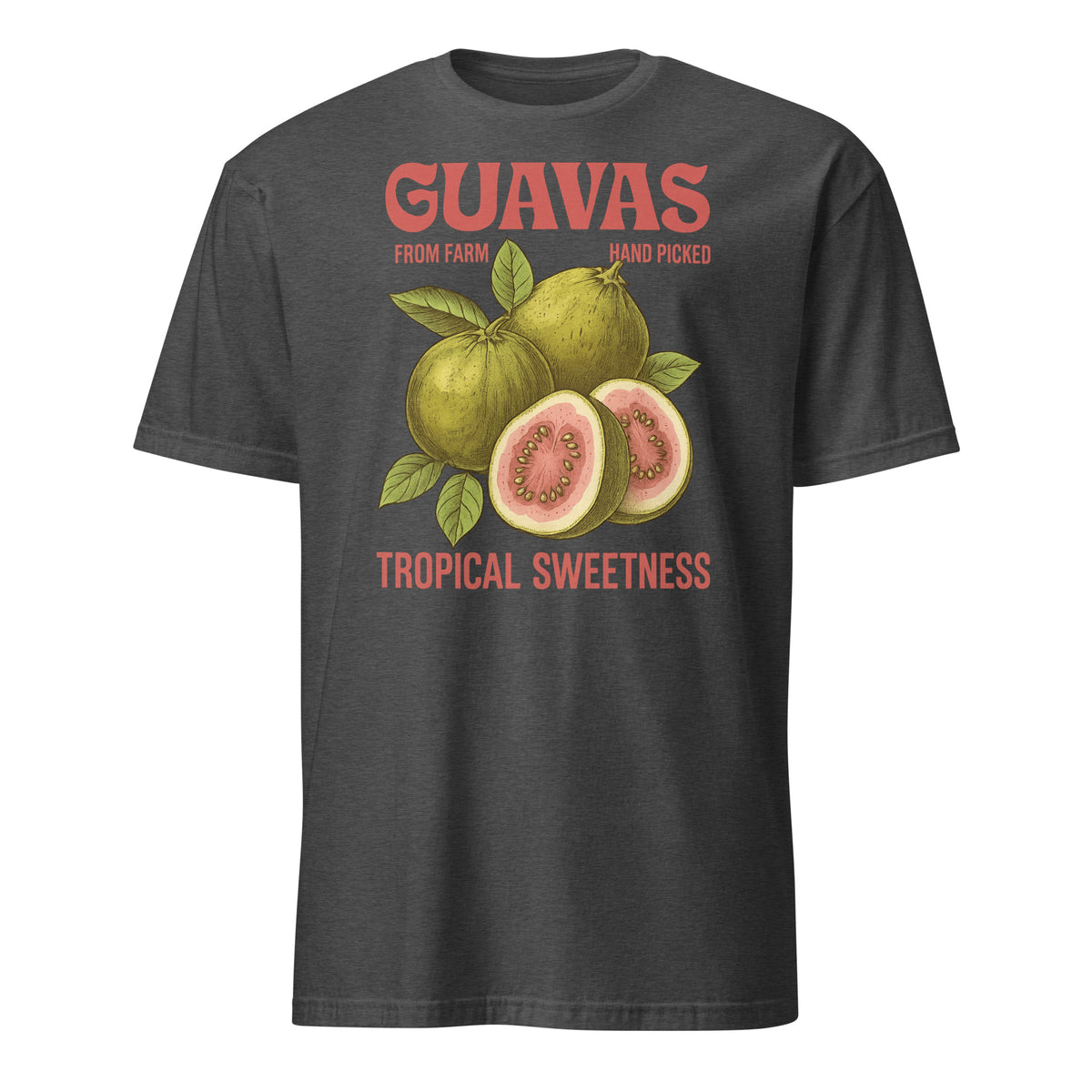 Vintage Guava Label T-Shirt – Retro Tropical Fruit Graphic Tee | Cuccico | Cuccico Design