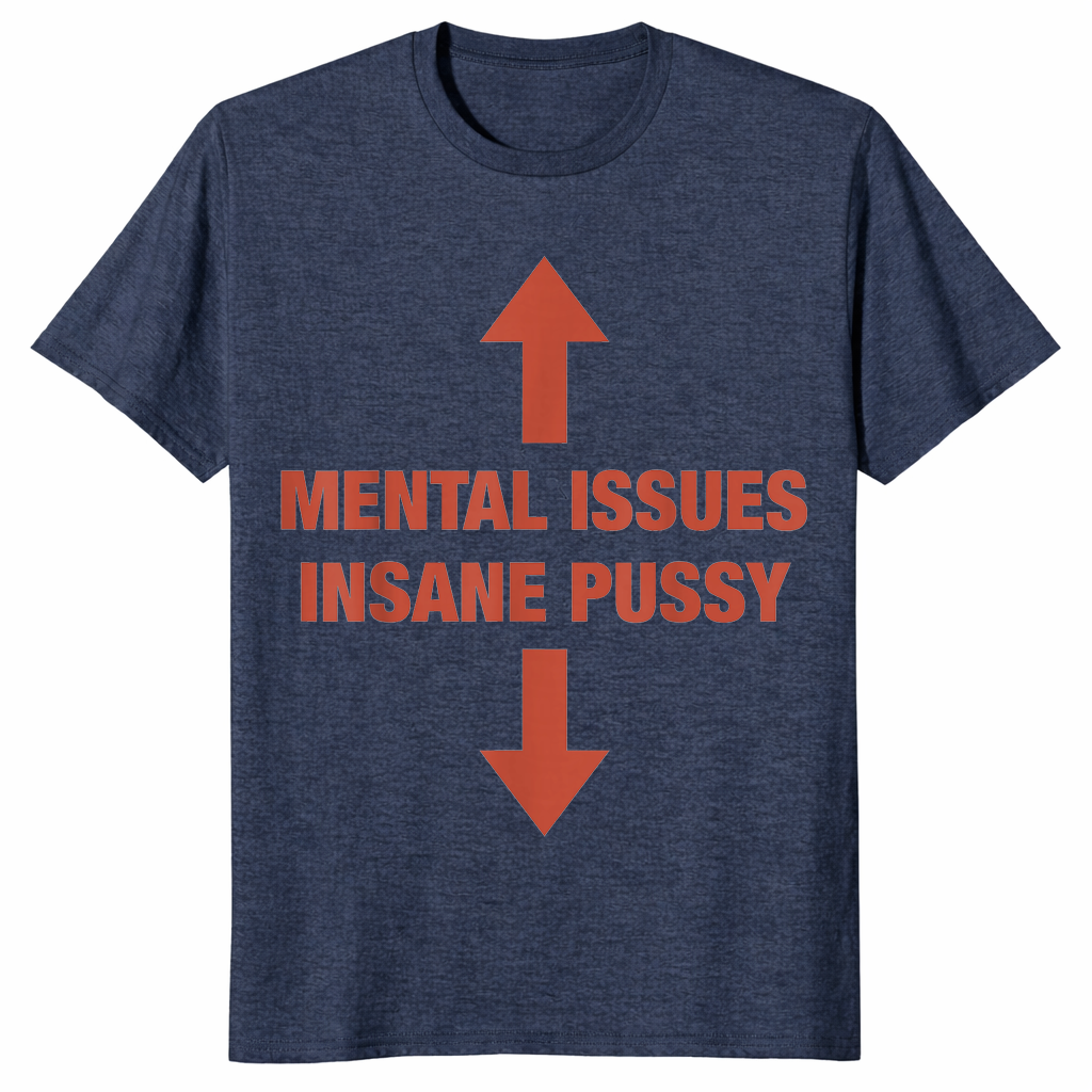 Dark humor shirt heather navy