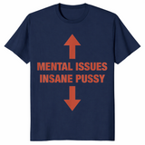 Dark humor shirt navy