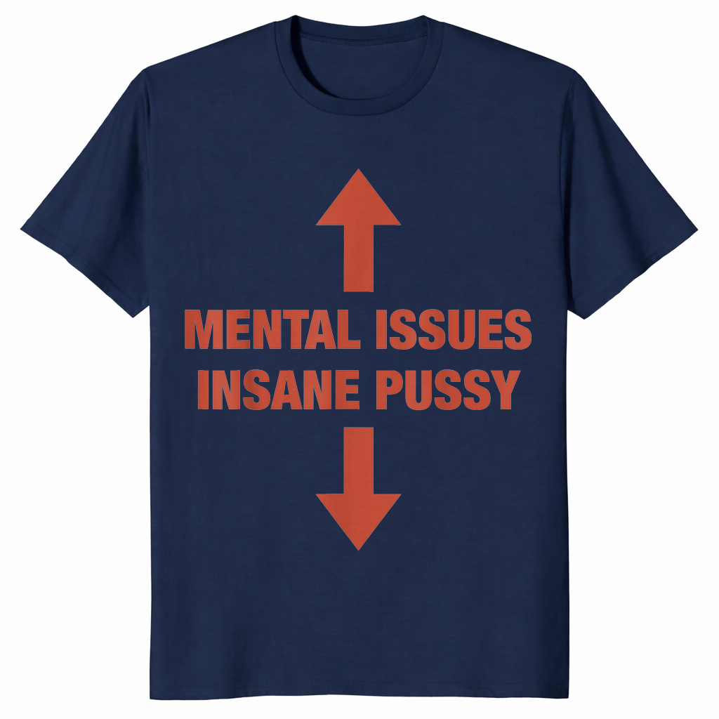 Dark humor shirt navy