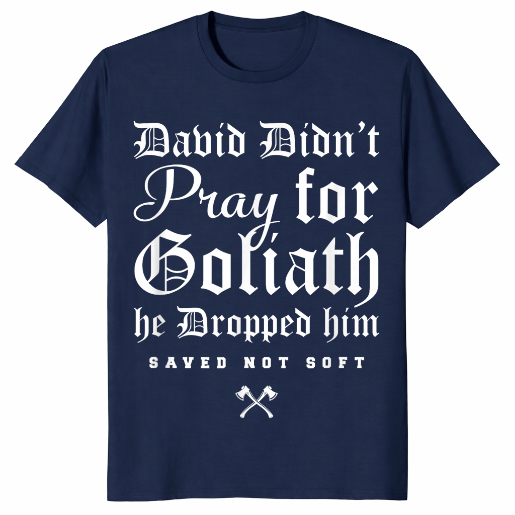 David and Goliath shirt in navy