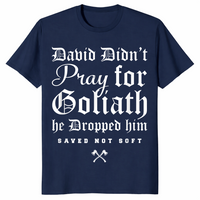 David and Goliath shirt in navy
