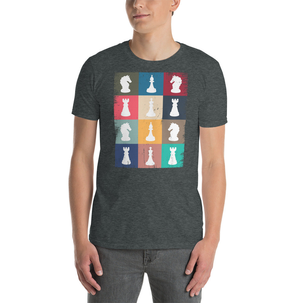 Retro Vintage Chess T-Shirt - Chess Player Gift - Cuccico Design