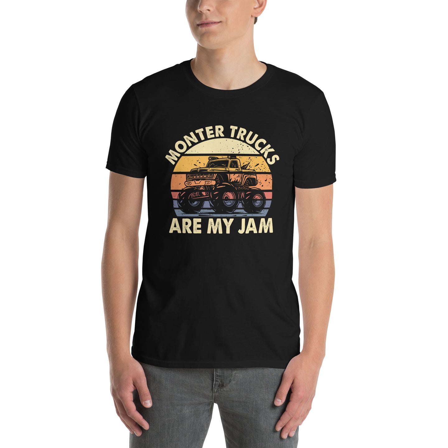 Monster Truck Are My Jam Unisex T-Shirt - Cuccico Design