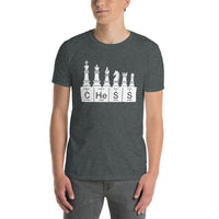 Periodic Table Chess T-Shirt | Funny Chess Player Gift - Cuccico Design