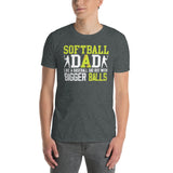 Softball Dad T-Shirt | Funny Father's Day Gift for Softball Dads - Cuccico Design