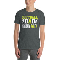 Softball Dad T-Shirt | Funny Father's Day Gift for Softball Dads - Cuccico Design